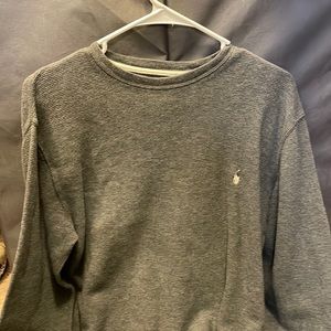 Gray Polo Ralph Lauren shirt, M, long sleeve
